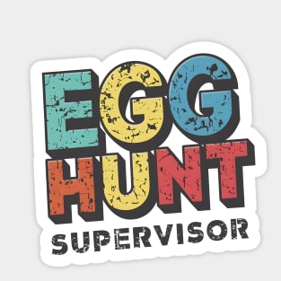 Egg Hunt Supervisor Sticker